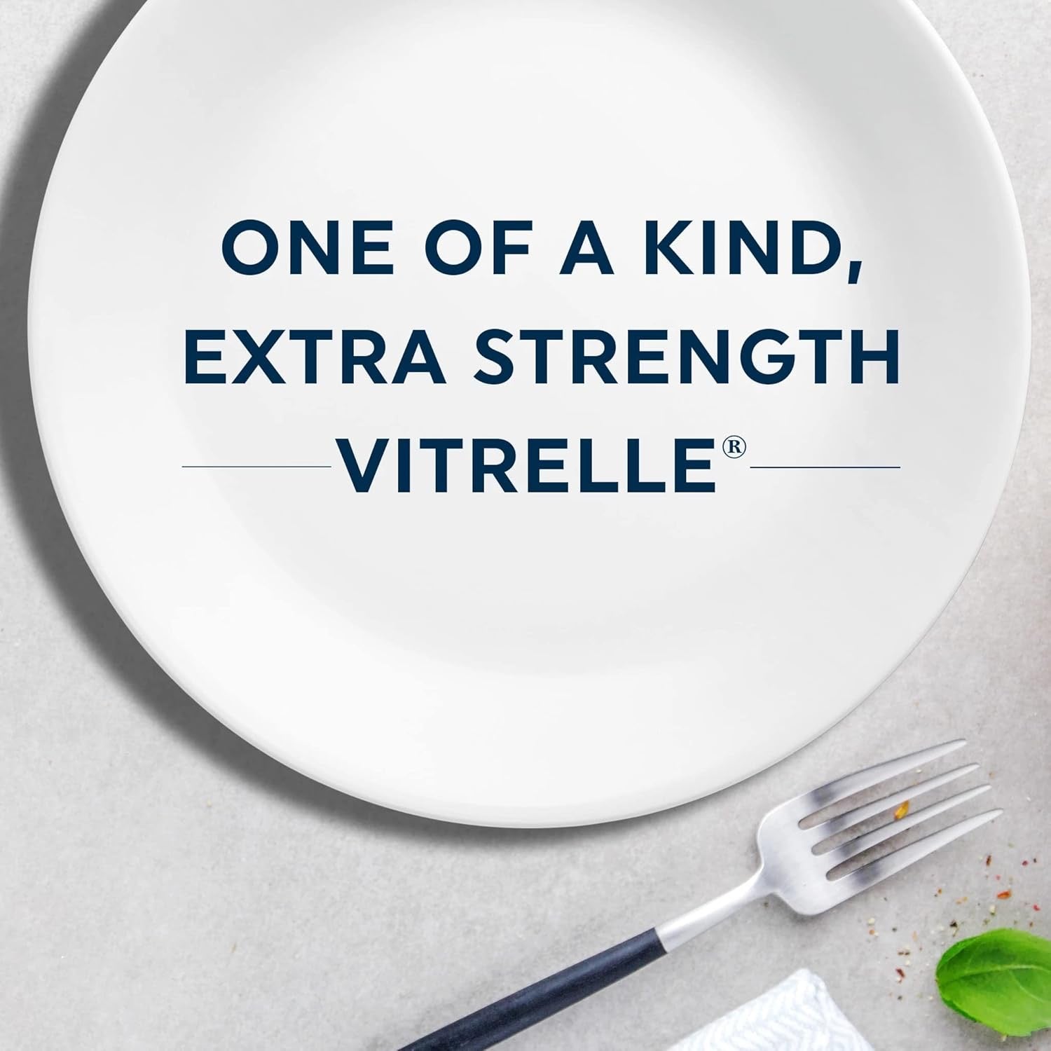 Corelle Vitrelle Dinnerware Set (18-Piece) | Chip-Resistant Winter Frost White Plates & Bowls Service for 6