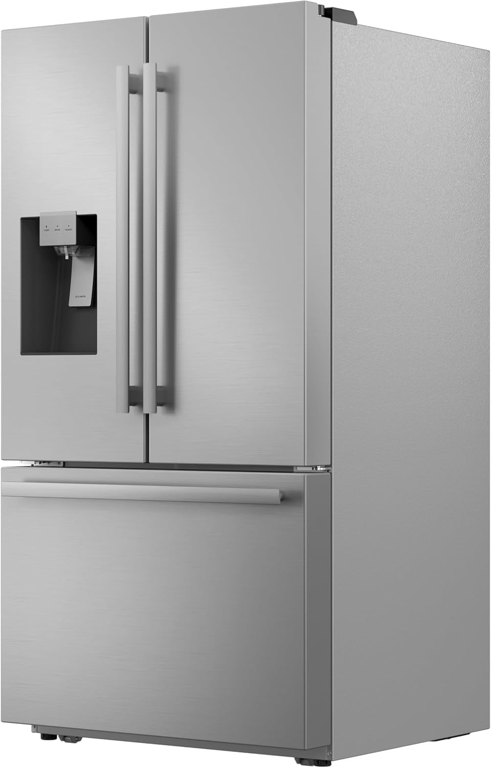 Sharp SJF2955KS 28.9 cu ft 3-Door French Door Refrigerator | Ice & Water Dispenser (Stainless Steel)