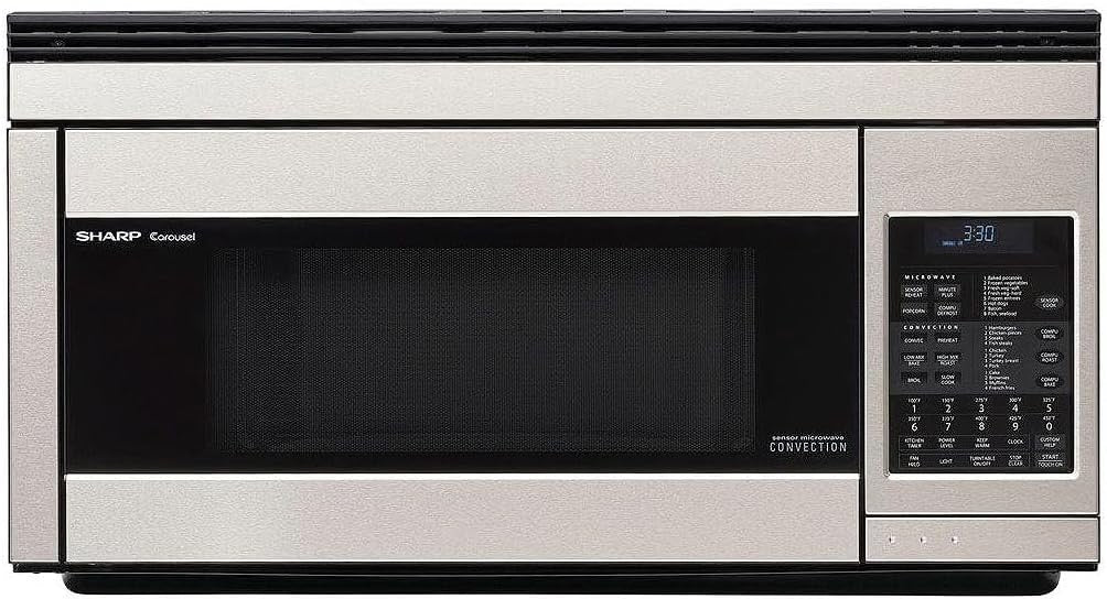 Thor Kitchen 30″ Built‑In Professional Microwave Speed Oven with Air Fry | 30″ Built-In Air Fry Microwave Oven with Drop-Down Door (Stainless Steel)