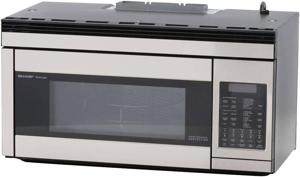 Thor Kitchen 30″ Built‑In Professional Microwave Speed Oven with Air Fry | 30″ Built-In Air Fry Microwave Oven with Drop-Down Door (Stainless Steel)