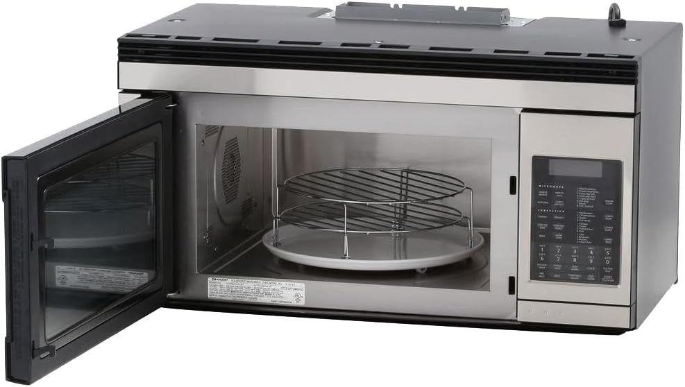 Thor Kitchen 30″ Built‑In Professional Microwave Speed Oven with Air Fry | 30″ Built-In Air Fry Microwave Oven with Drop-Down Door (Stainless Steel)