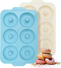 Nonstick Silicone Donut Pan with Metal Frame | Large 3.5” Donut Mold for Baking