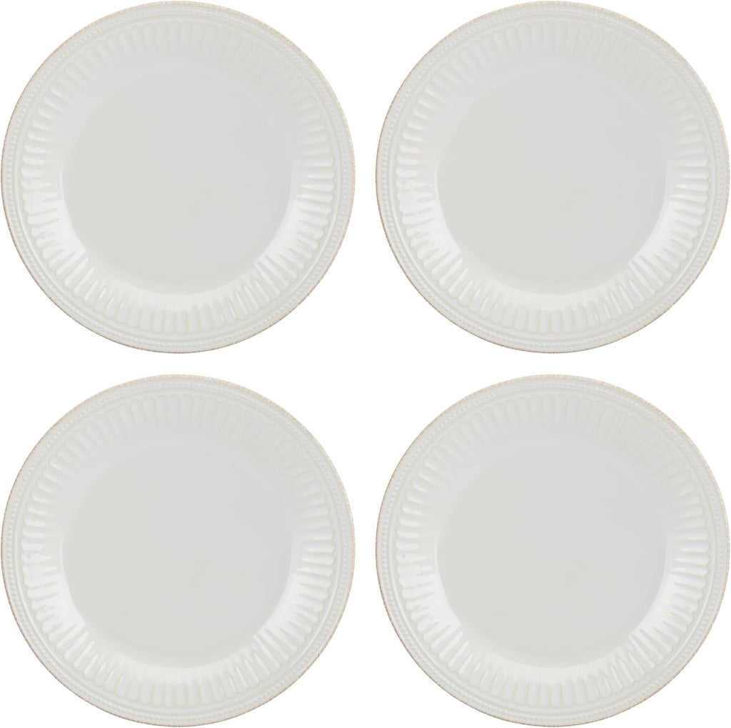Lenox French Perle Groove Dinnerware Set (24-Piece) | Elegant Service for 8 Tableware Collection
