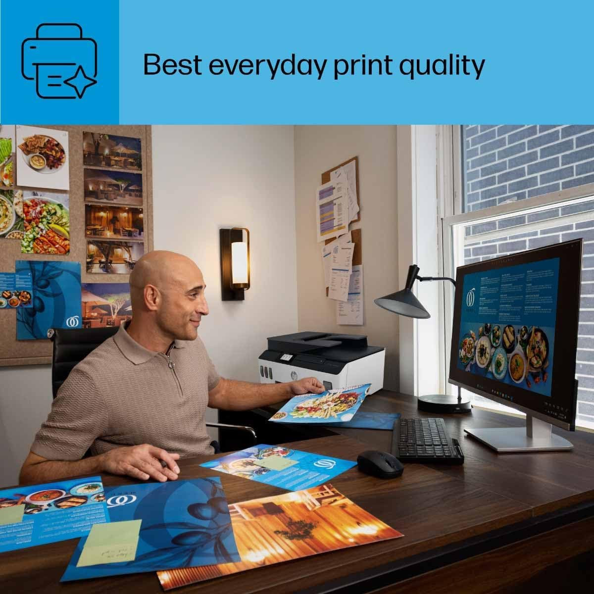 HP Smart Tank Plus 651 Wireless All-in-One Printer | Ink Tank, Mobile Print, Scan, Copy & Fax