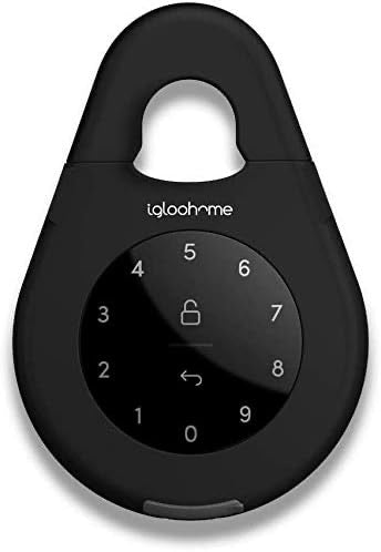 igloohome Keybox 3 Smart Lock Box | Bluetooth Key Safe with Airbnb Sync & Remote PIN Access