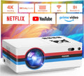 FUDONI Smart Projector | Native 1080P WiFi & Bluetooth Home Theater Projector with Auto Keystone