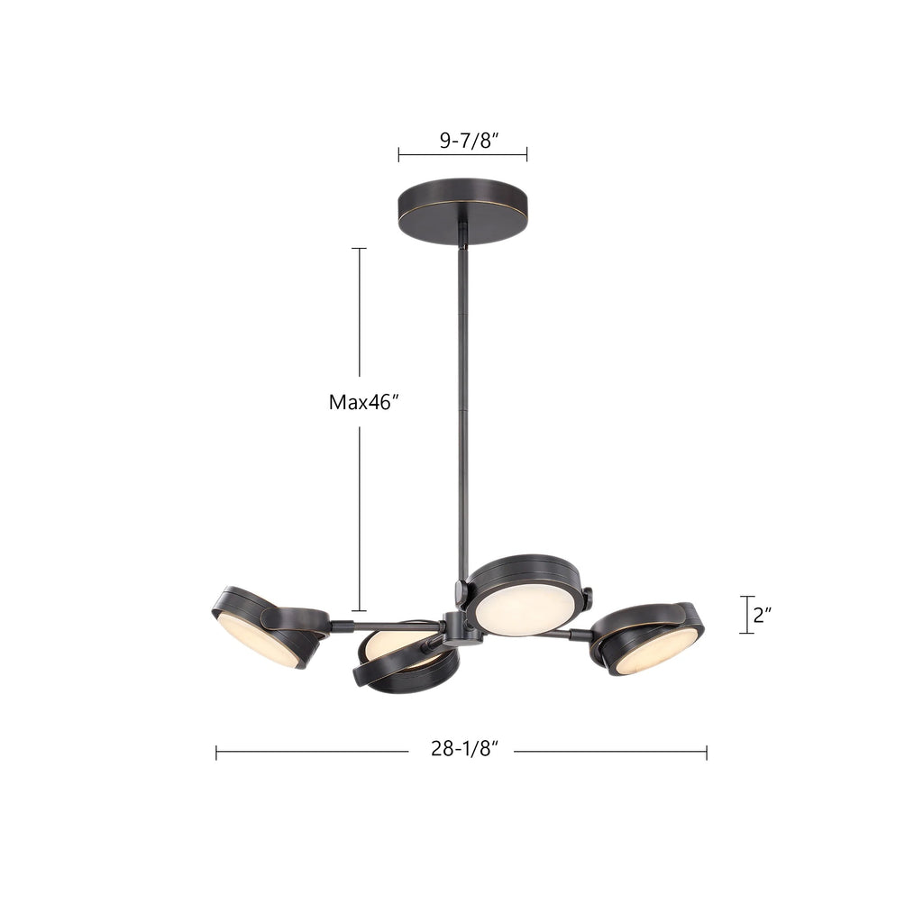 Alora Blanco Pendant Light LED Alabaster Modern Sculptural Pendant PD325428UBAR Adjustable Designer Lighting