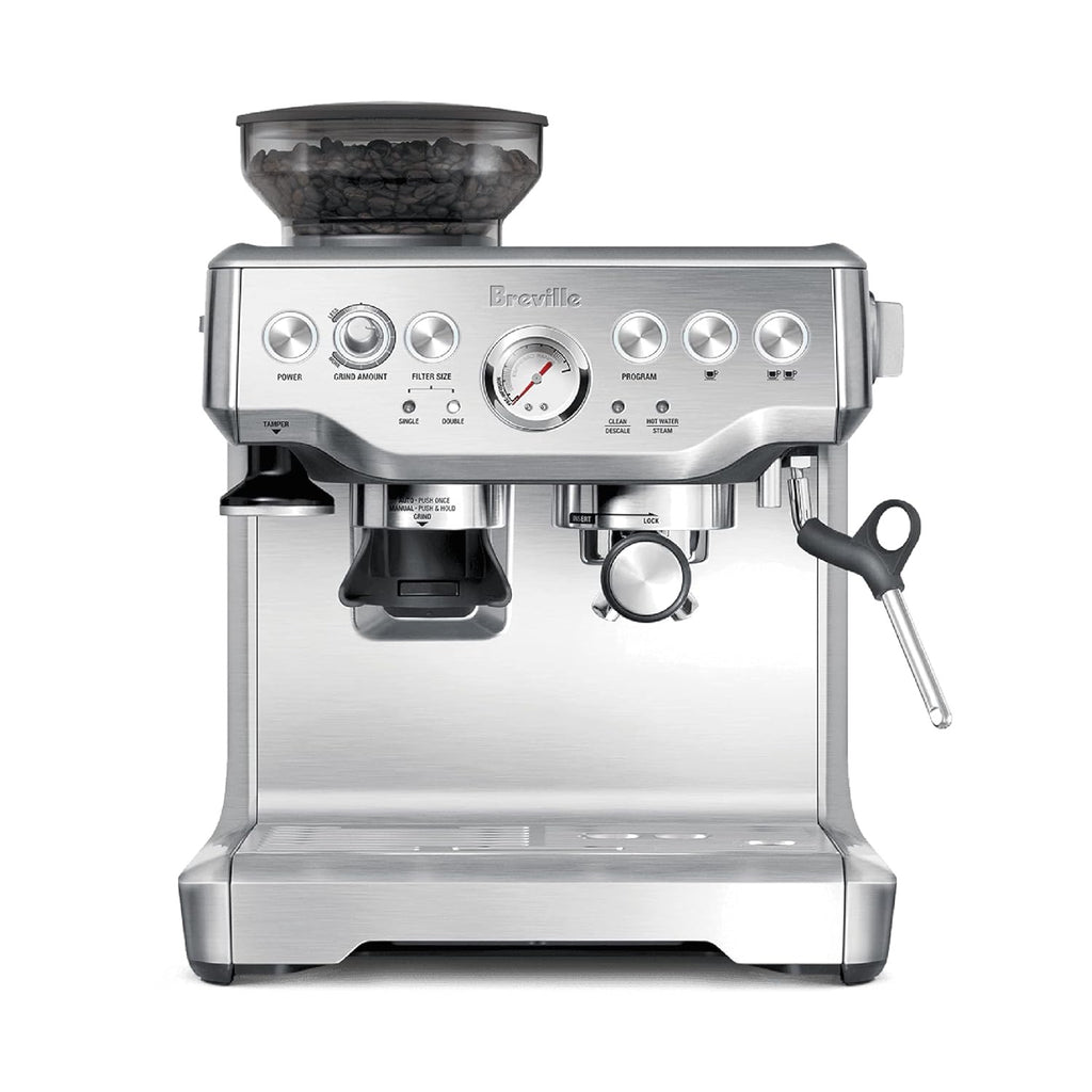 Breville Barista Express Espresso Machine BES870XL | Brushed Stainless Steel Home Espresso Maker