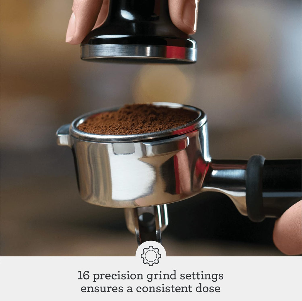 Breville Barista Express Espresso Machine BES870XL | Brushed Stainless Steel Home Espresso Maker
