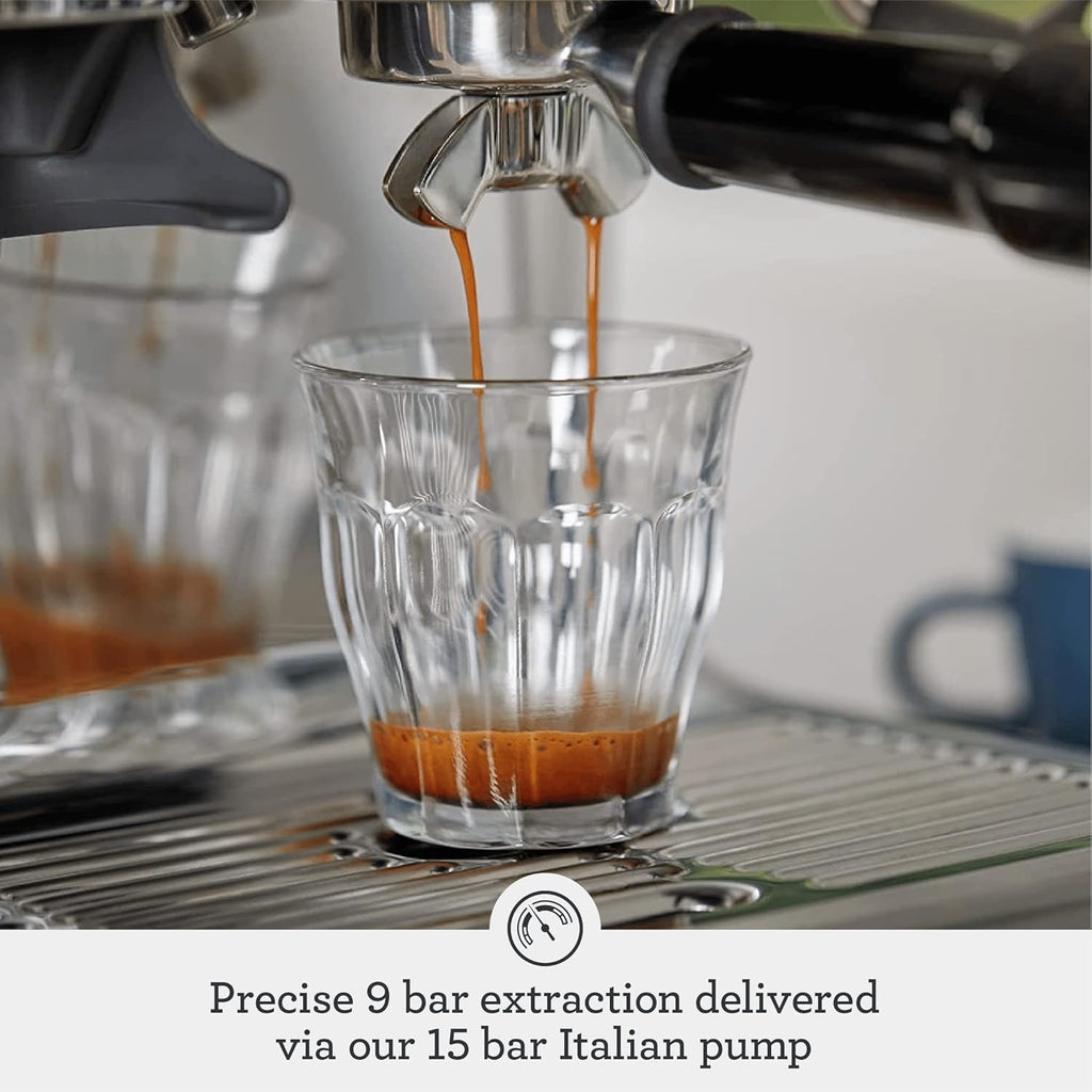 Breville Barista Express Espresso Machine BES870XL | Brushed Stainless Steel Home Espresso Maker