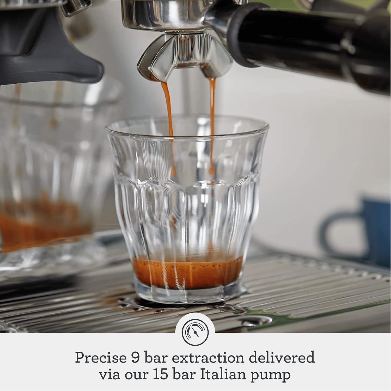 Breville Barista Express Espresso Machine BES870XL | Brushed Stainless Steel Home Espresso Maker