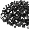 Stanbroil Onyx Black Reflective Fire Glass – Tempered Fire Pit & Fireplace Decorative Glass
