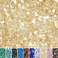 Skyflame Gold Reflective Fire Glass – High Luster Tempered Fire Pit & Fireplace Glass