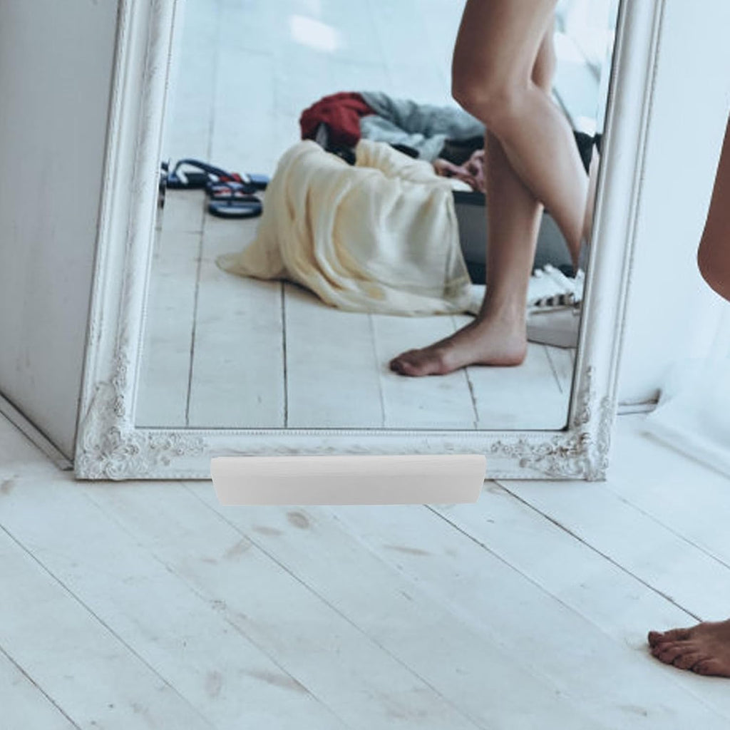 Zerodeko Wooden Floor Mirror Stand | Full-Length Mirror Support Frame with Anti-Slip Base