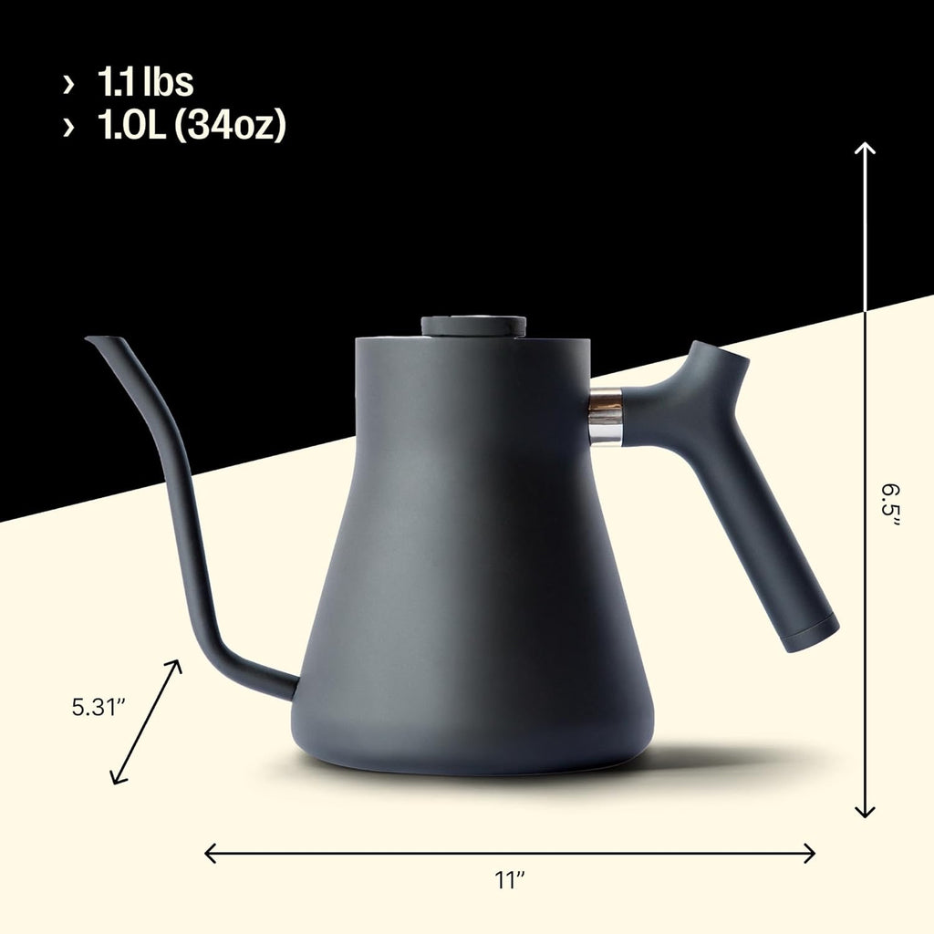 Fellow Stagg Pour-Over Kettle | Modern Precision Gooseneck Kettle for Coffee & Tea