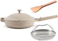 Our Place Always Pan 2.0 (10.5″) | 10-in-1 Non-Toxic Ceramic Nonstick Cookware Set