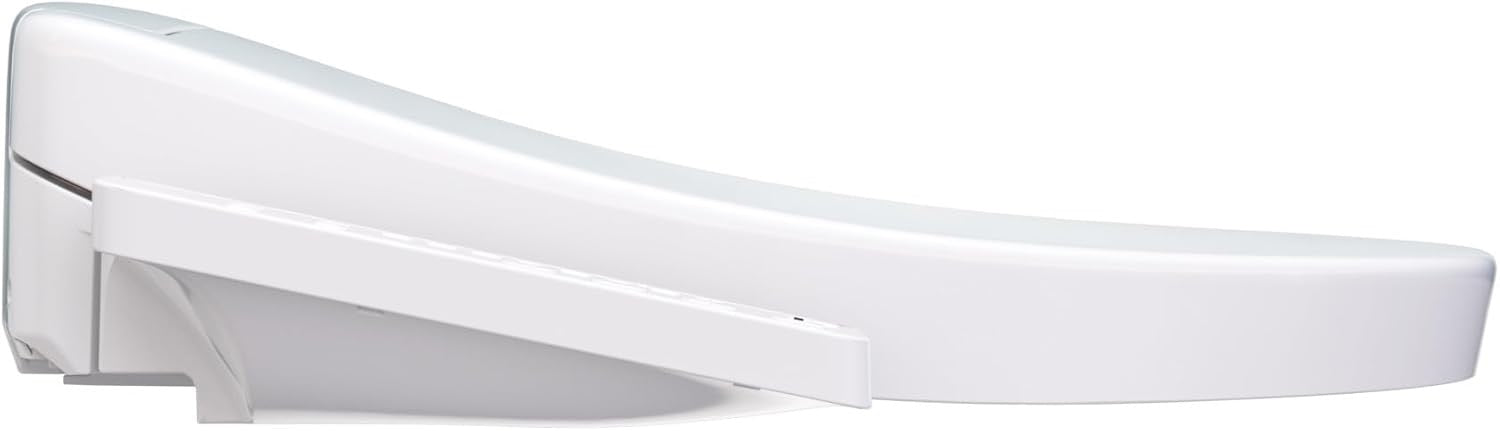 TOTO® WASHLET® S2 Electronic Bidet Toilet Seat SW3346#01 | Instantaneous Heating, PREMIST & EWATER+ (Elongated, Cotton White)