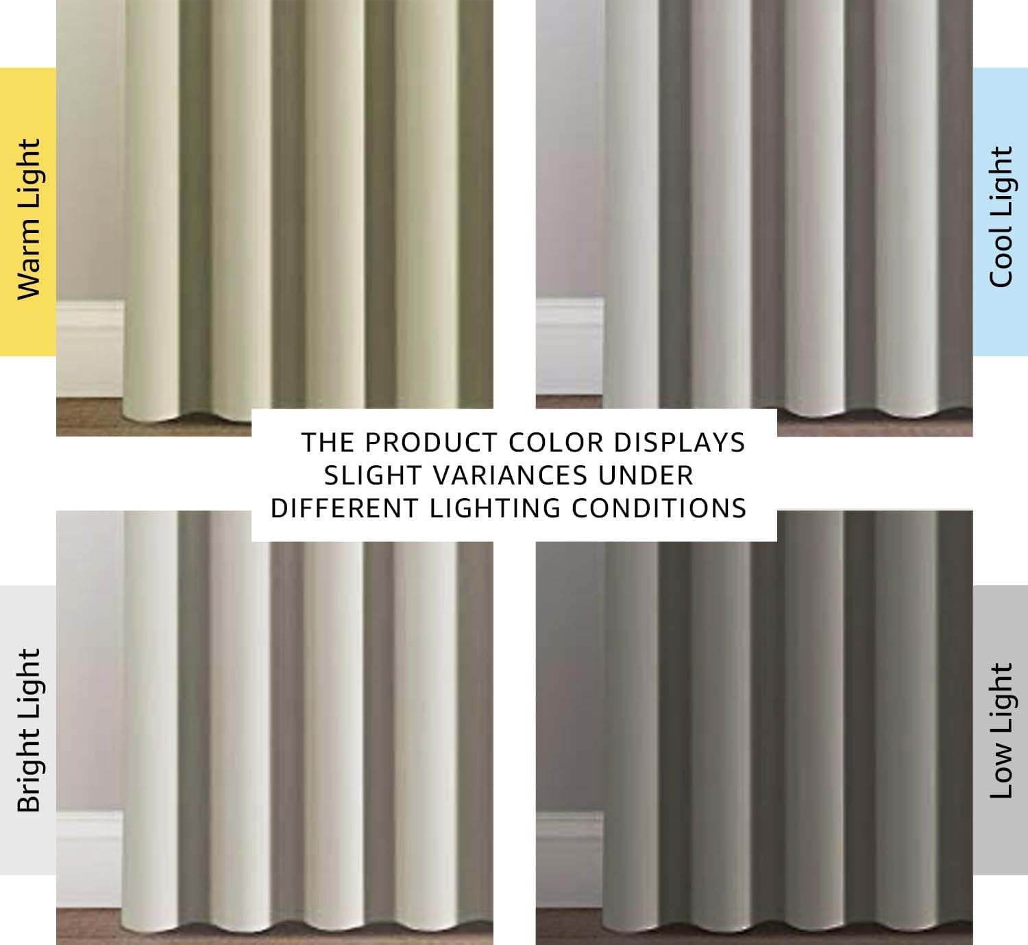 H.VERSAILTEX Extra-Wide Blackout Patio Curtains – Thermal Insulated Sliding Door Drapes, Ivory Cream