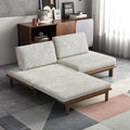 Lartis 78.7” Convertible Sofa Bed | Modern Pull-Out Sleeper Couch with Solid Wood Frame