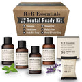 R&R Essentials Hotel Soaps & Toiletries Bundle | Travel-Size Vacation Home Amenities Kit
