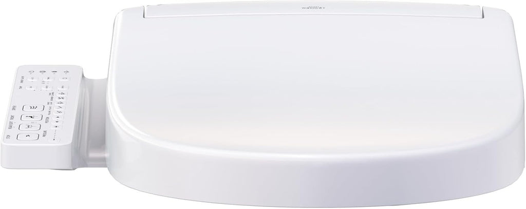 TOTO® WASHLET® S2 Electronic Bidet Toilet Seat SW3346#01 | Instantaneous Heating, PREMIST & EWATER+ (Elongated, Cotton White)
