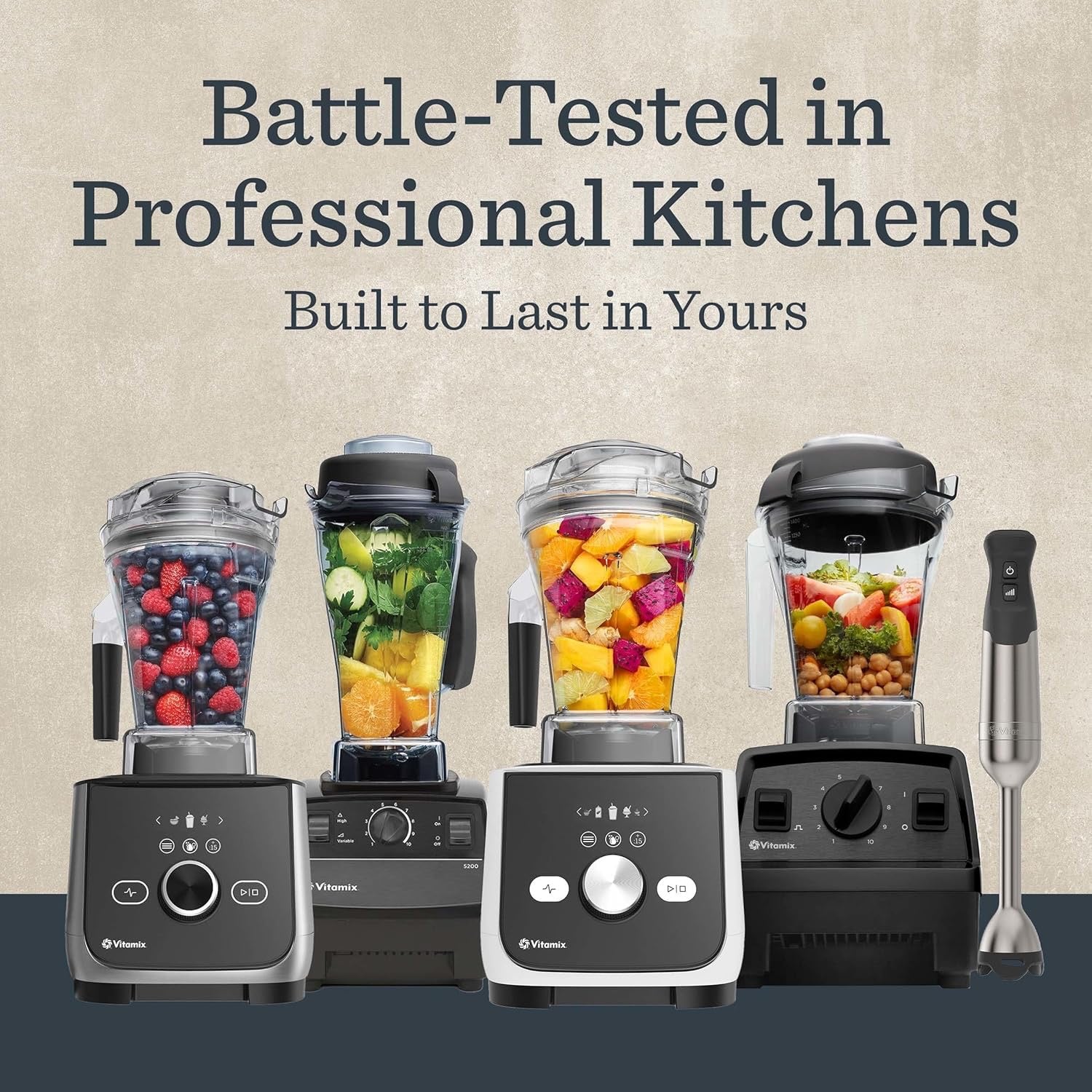 Vitamix Explorian E310 Blender | Professional-Grade 10-Speed Kitchen Blender (48 oz, Black)