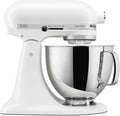 KitchenAid Artisan 5 Quart Tilt Head Stand Mixer Porcelain White 10 Speed Baking Mixer KSM150PS