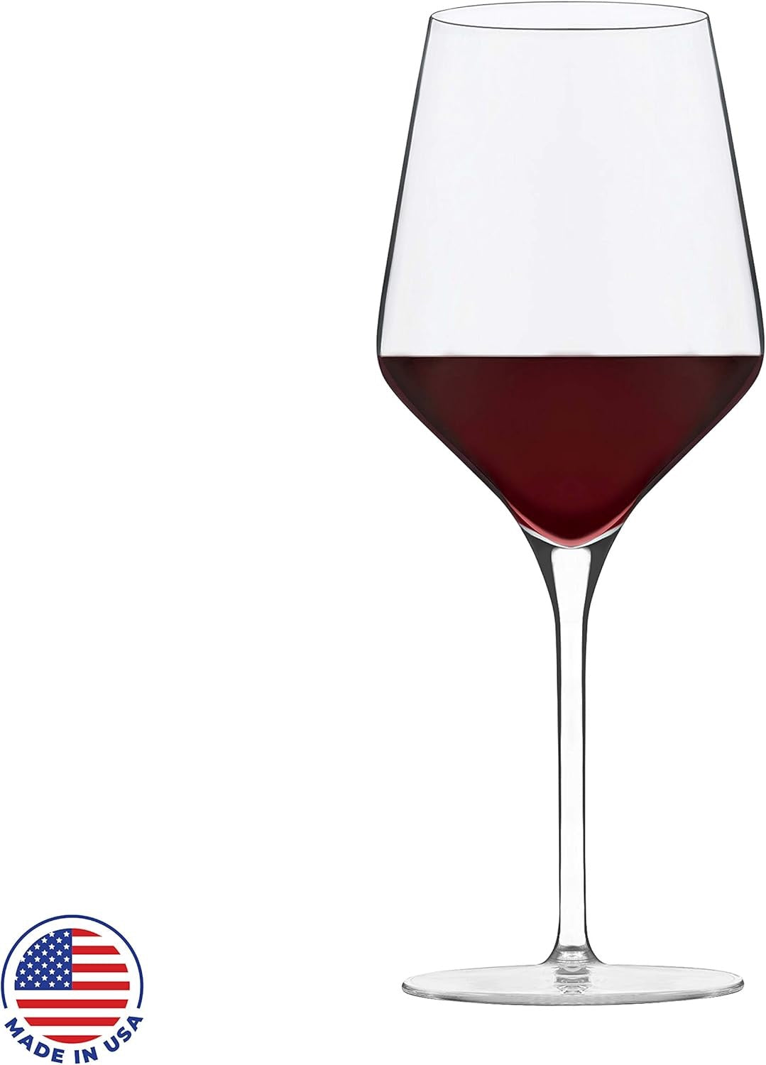 Libbey Signature Wine Glasses Set of 4 Stemmed All Purpose Red White Wine Glass Elegant Modern Glassware