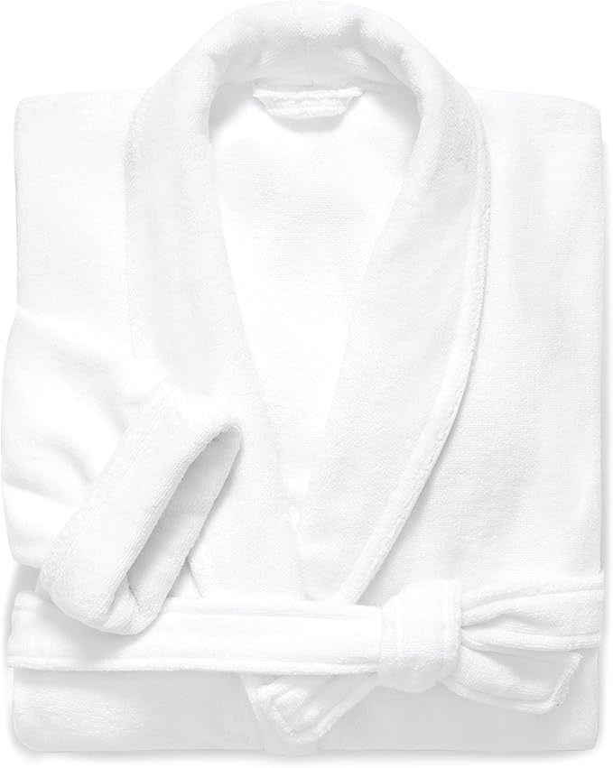 Brooklinen Luxury Cotton Bath Robe | Ultra-Soft Turkish Plush Spa Robe for Women & Men