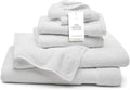 BOLL & BRANCH Plush Bath Sheet Set | 6-Piece White 100% Organic Cotton Luxury Towel Collection