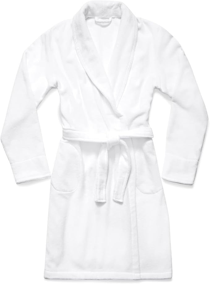 Brooklinen Luxury Cotton Bath Robe | Ultra-Soft Turkish Plush Spa Robe for Women & Men