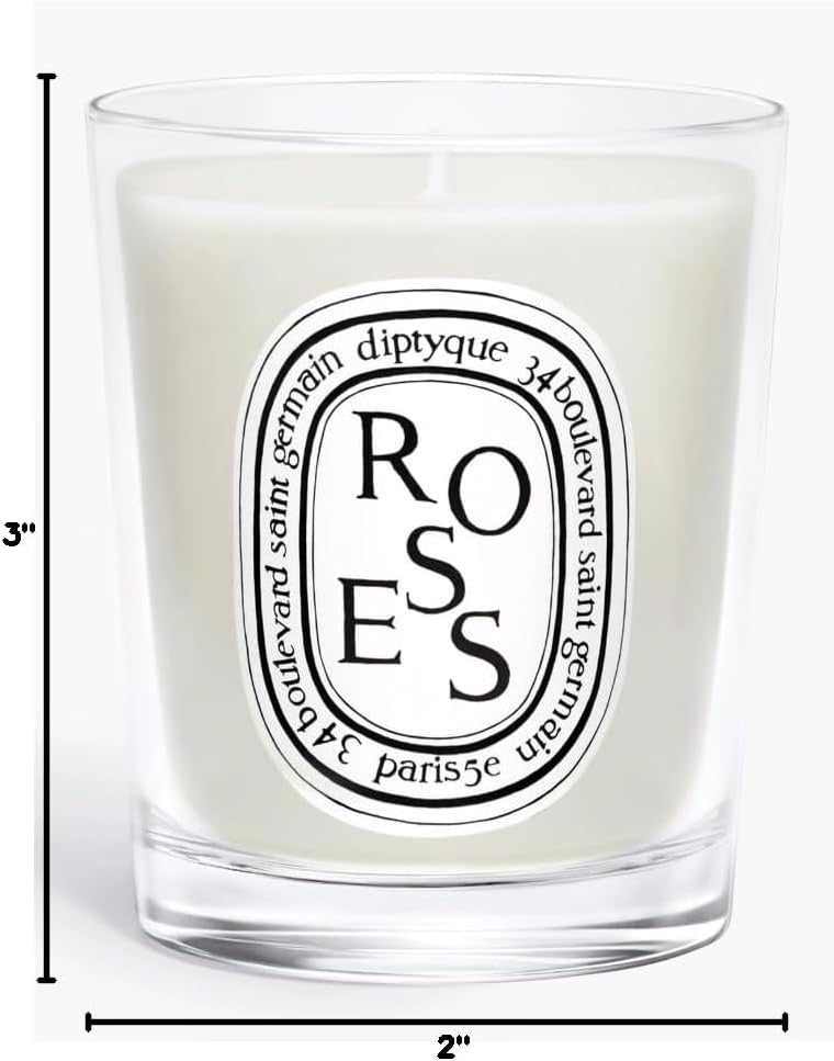 DIPTYQUE Baies, Roses & Figuier 3-Piece Candle Set | 70g Luxury Scented Gift Collection