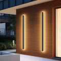 2-Pack 40″ Outdoor LED Wall Lights | Modern Waterproof Exterior Wall Fixtures (3000K)