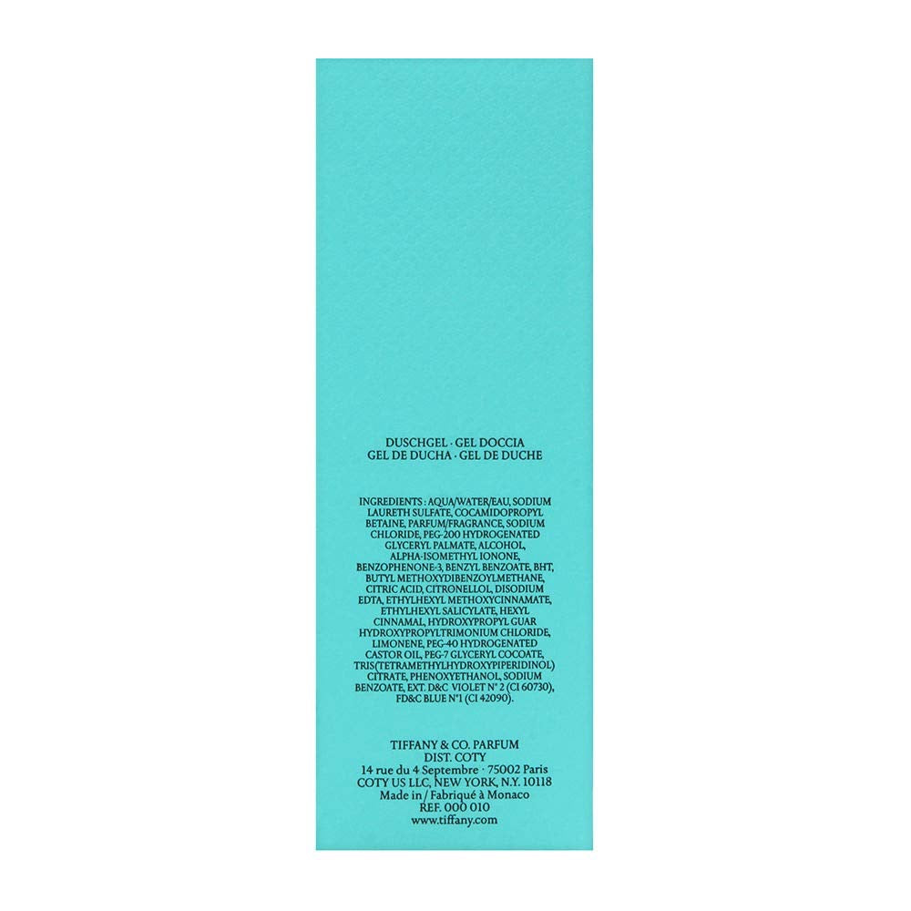 Tiffany & Co. Perfumed Shower Gel | 6.7 oz Luxury Fragrance Body Cleanser