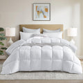 Extra Warm Down Alternative Comforter – Queen Size | Heavyweight All-Season Duvet Insert (90” x 90”)