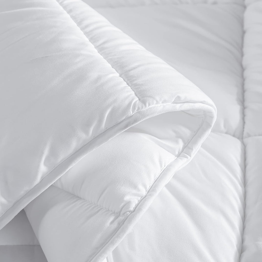 Extra Warm Down Alternative Comforter – Queen Size | Heavyweight All-Season Duvet Insert (90” x 90”)
