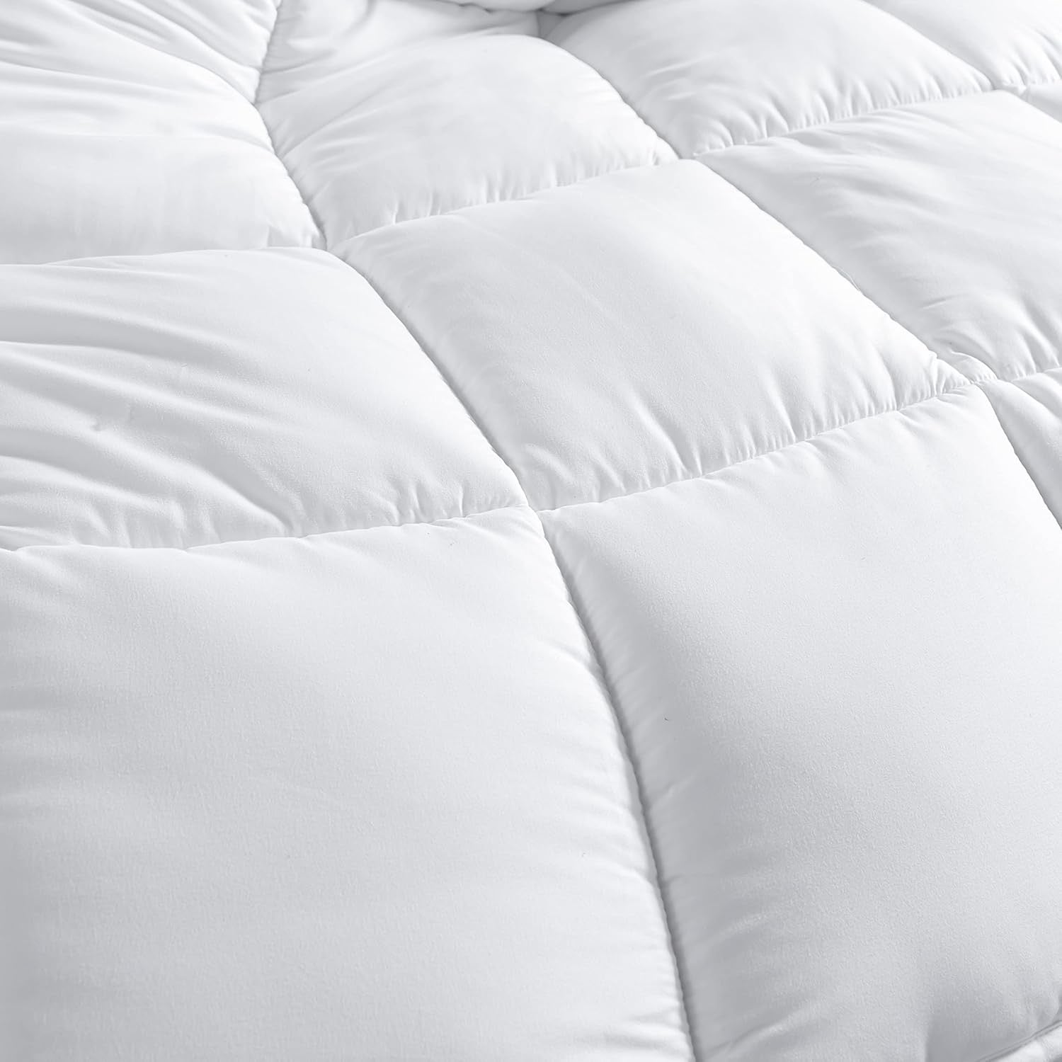 Extra Warm Down Alternative Comforter – Queen Size | Heavyweight All-Season Duvet Insert (90” x 90”)