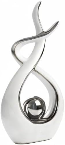 Norrclp Modern Abstract Ceramic Art Statue | Sculptural Table Décor Accent