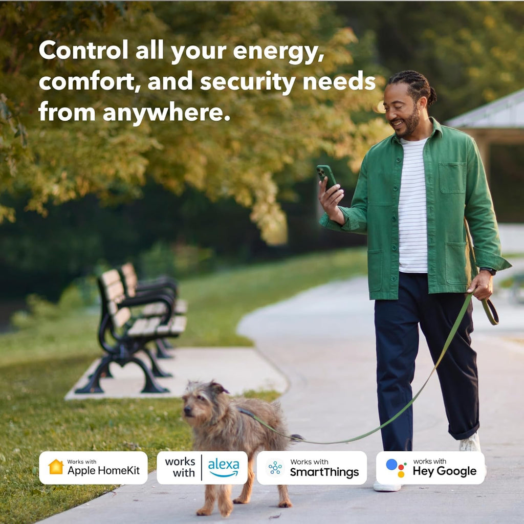 ecobee Smart Thermostat Enhanced | Programmable Wi-Fi Thermostat with Alexa, Siri & Google