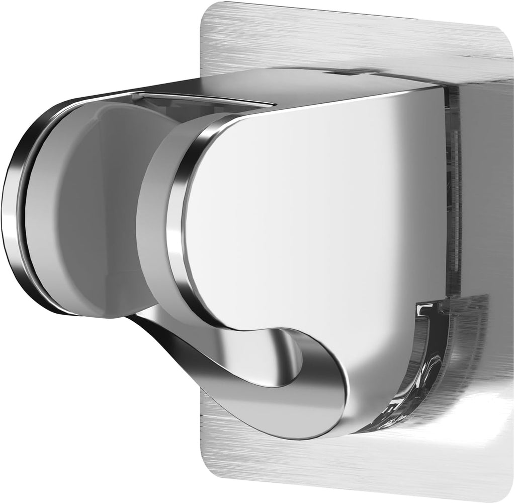 KAIYING Self-Adhesive Handheld Shower Head Holder | Adjustable Angle Wand Mount – Chrome