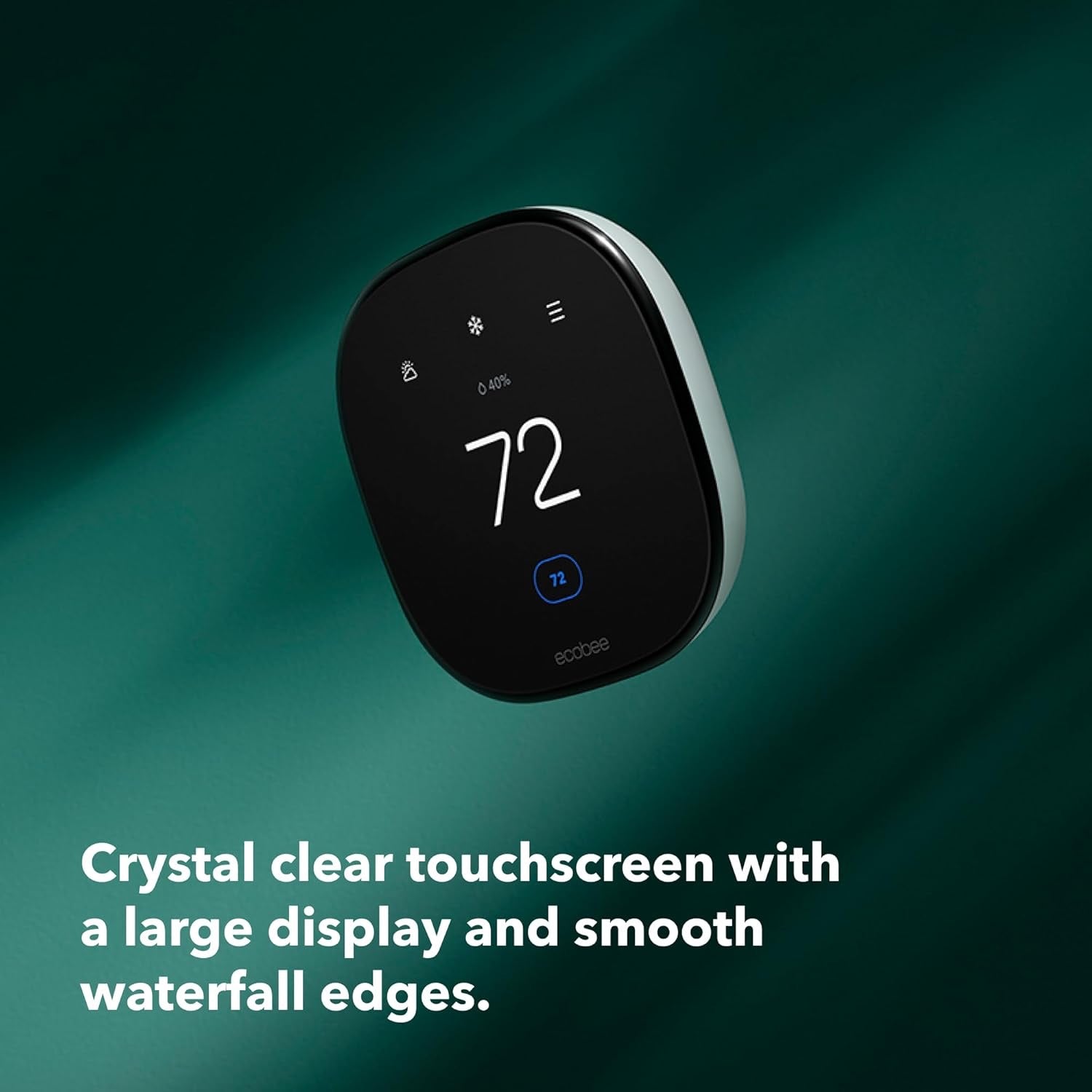 ecobee Smart Thermostat Enhanced | Programmable Wi-Fi Thermostat with Alexa, Siri & Google