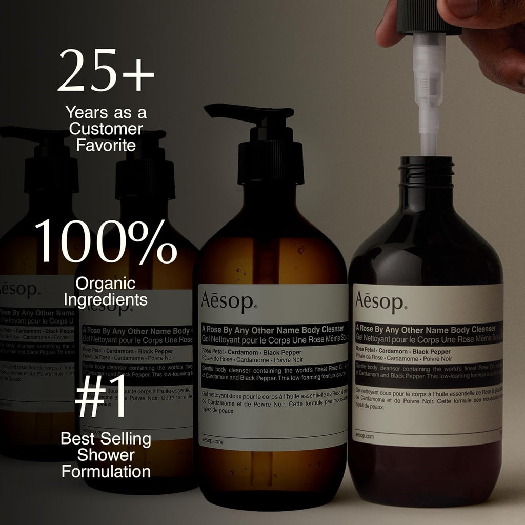 Aesop A Rose By Any Other Name Body Cleanser | 500 ml Botanical Shower Gel