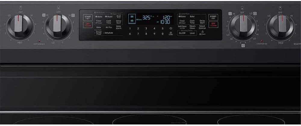 Samsung NE63A6751SG 6.3 Cu. Ft. Smart Freestanding Electric Range | Black Stainless Steel
