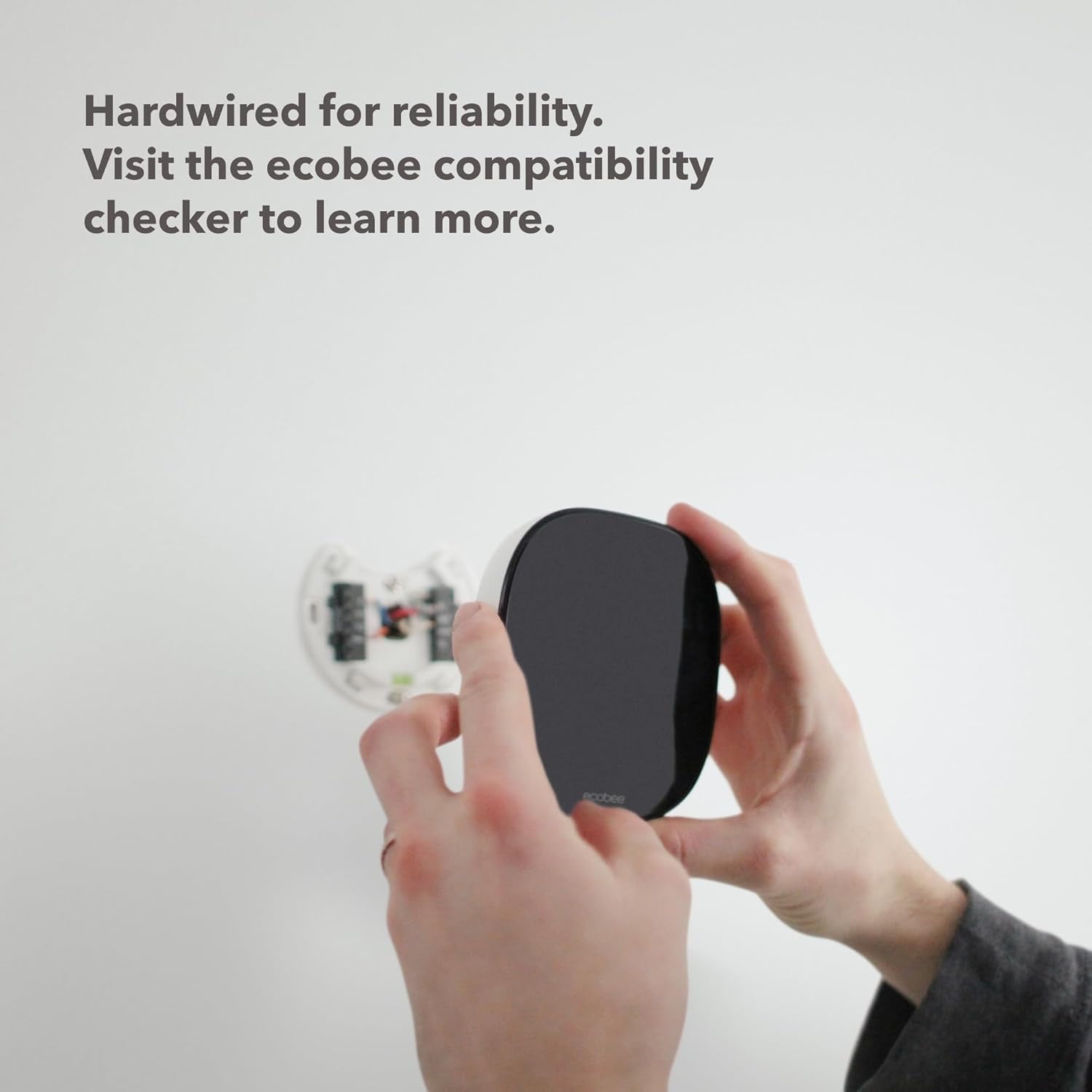 ecobee Smart Thermostat Enhanced | Programmable Wi-Fi Thermostat with Alexa, Siri & Google