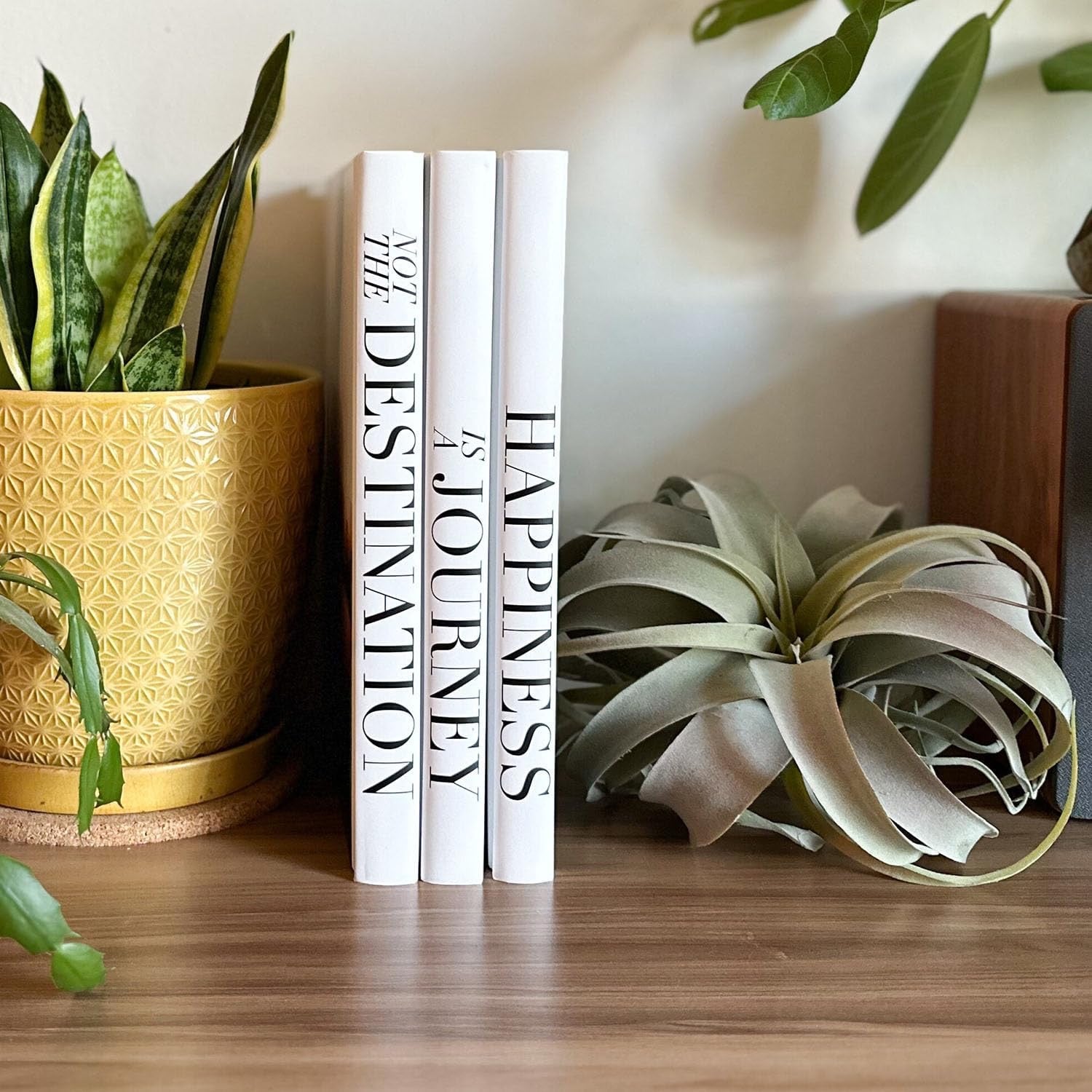 Decorative Faux Coffee Table Books Set | Large Designer Styling Books for Home Décor