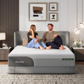 Novilla 14” King Mattress | Gel-Infused Cooling Memory Foam | Medium-Firm Support & Pressure Relief