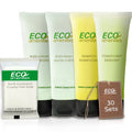 ECO Amenities Travel Toiletry Kit (150-Piece) | Hotel-Style Shampoo, Conditioner, Body Wash & Soap Set