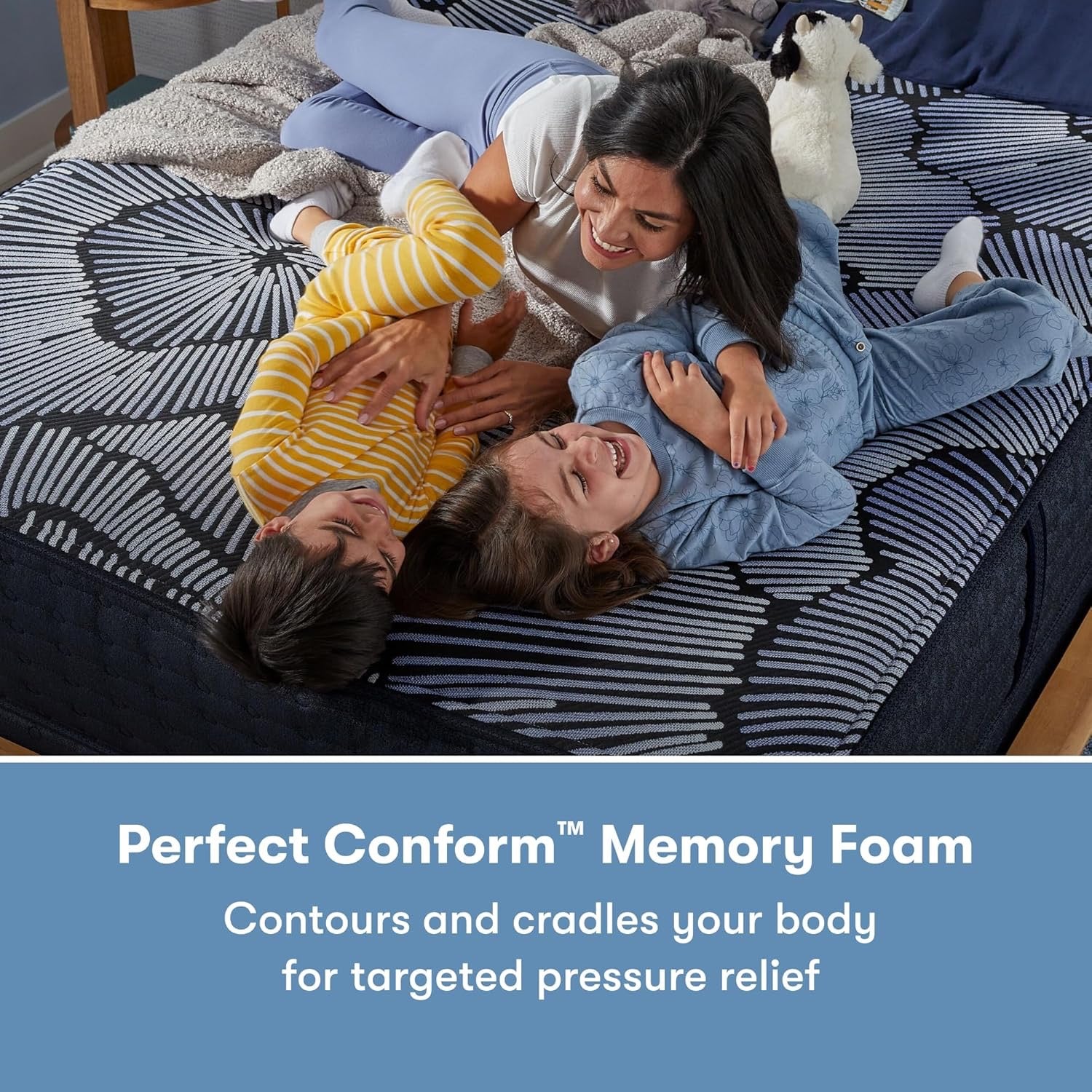 Serta Perfect Sleeper X – Kendall 13” Plush King Hybrid Mattress | Cooling + 5-Zone Support