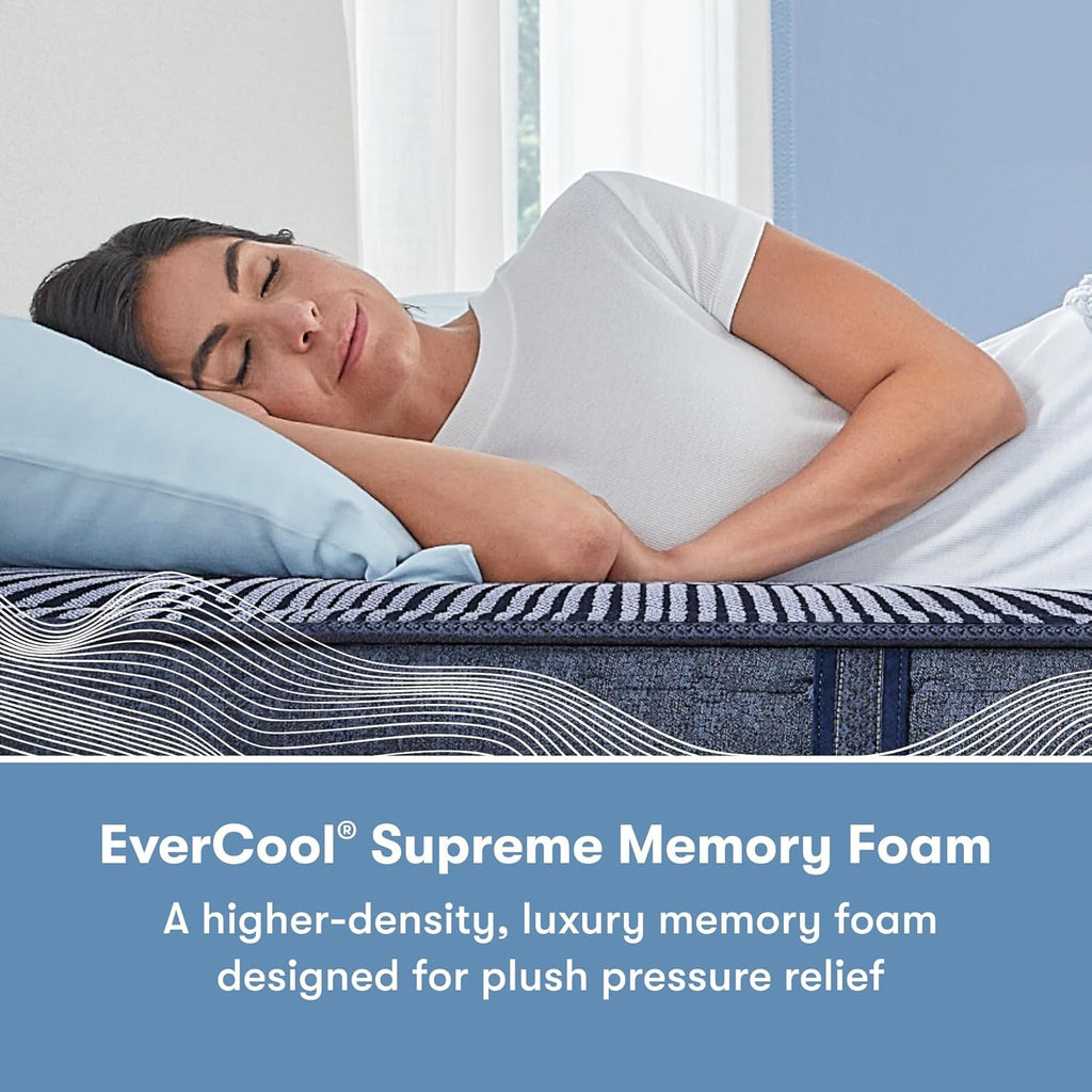 Serta Perfect Sleeper X – Kendall 13” Plush King Hybrid Mattress | Cooling + 5-Zone Support