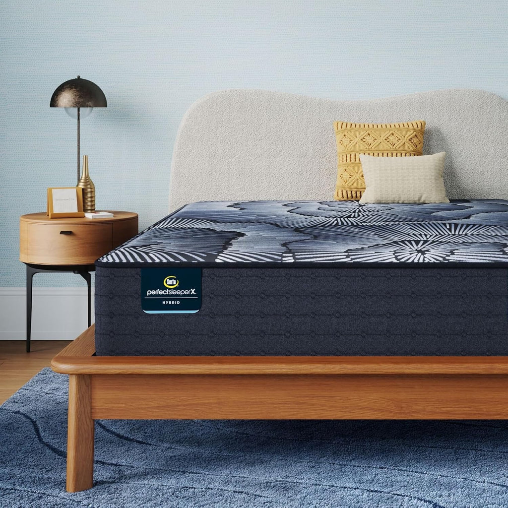 Serta Perfect Sleeper X – Kendall 13” Plush King Hybrid Mattress | Cooling + 5-Zone Support